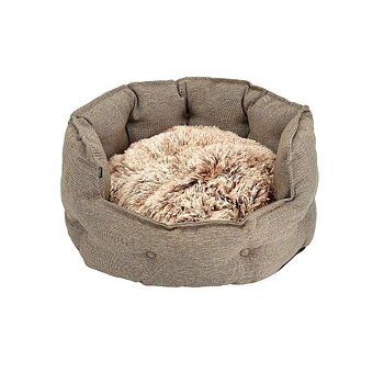 Bädd Classy Memory foam oval Beige