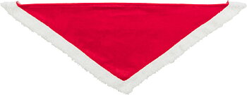 Knytscarf Röd/vit