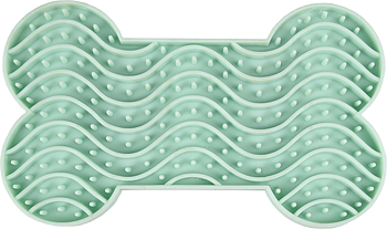 Lick pad Bone Small med sugproppar