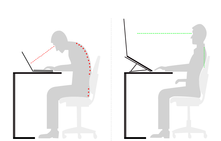Laptop Stand - Ten Adjustable Heights - 3
