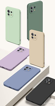 Xiaomi Mi 11 Lite - Silikon Skal Mikrofiber
