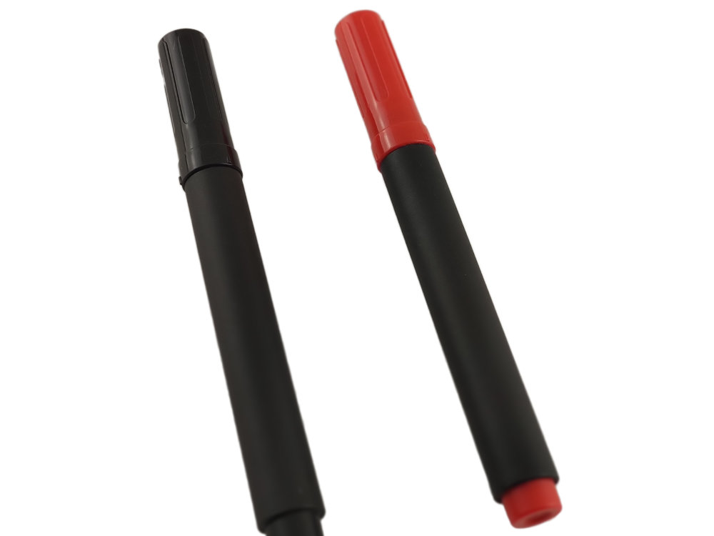Permanent Marker Pen Round - Red 10-pack
