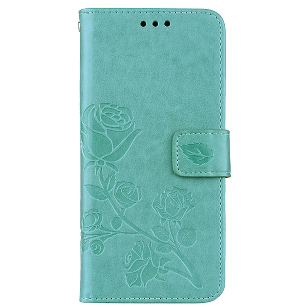 Samsung Galaxy S10 Plus Case - Wallet Rose Print - 3