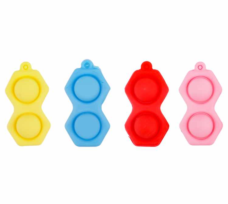 Fidget Toys - Leksakspaket för Vuxna och Barn - 36 delar Regnbåge Pop Cirkel - 5