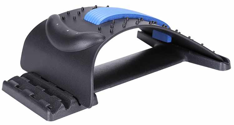 Back/Neck Stretcher and Lumbar support - 4-step  - 9