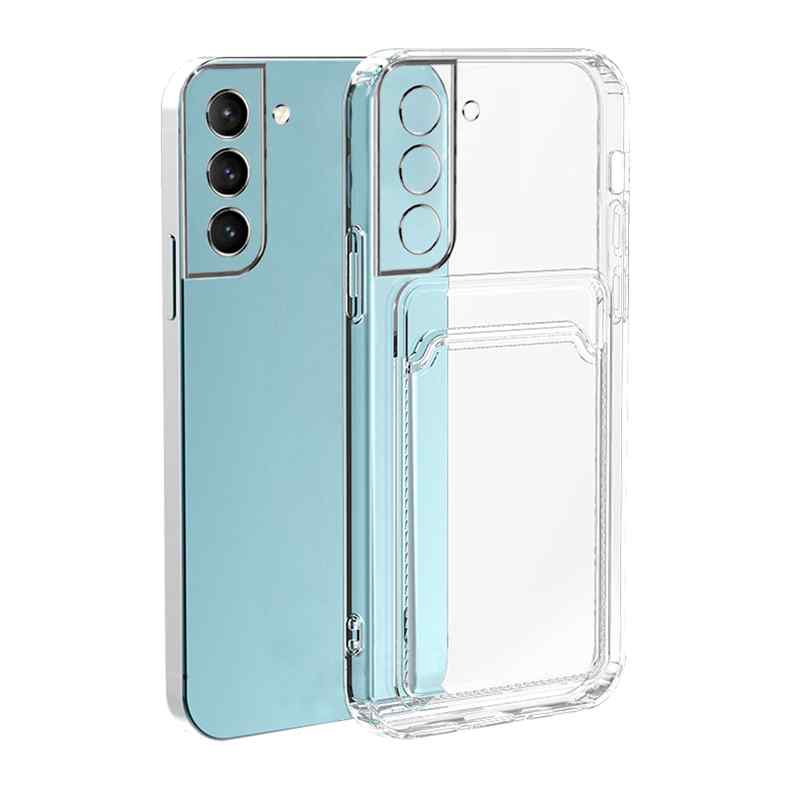 Samsung Galaxy S21 FE Case - Card Holder Transparent
