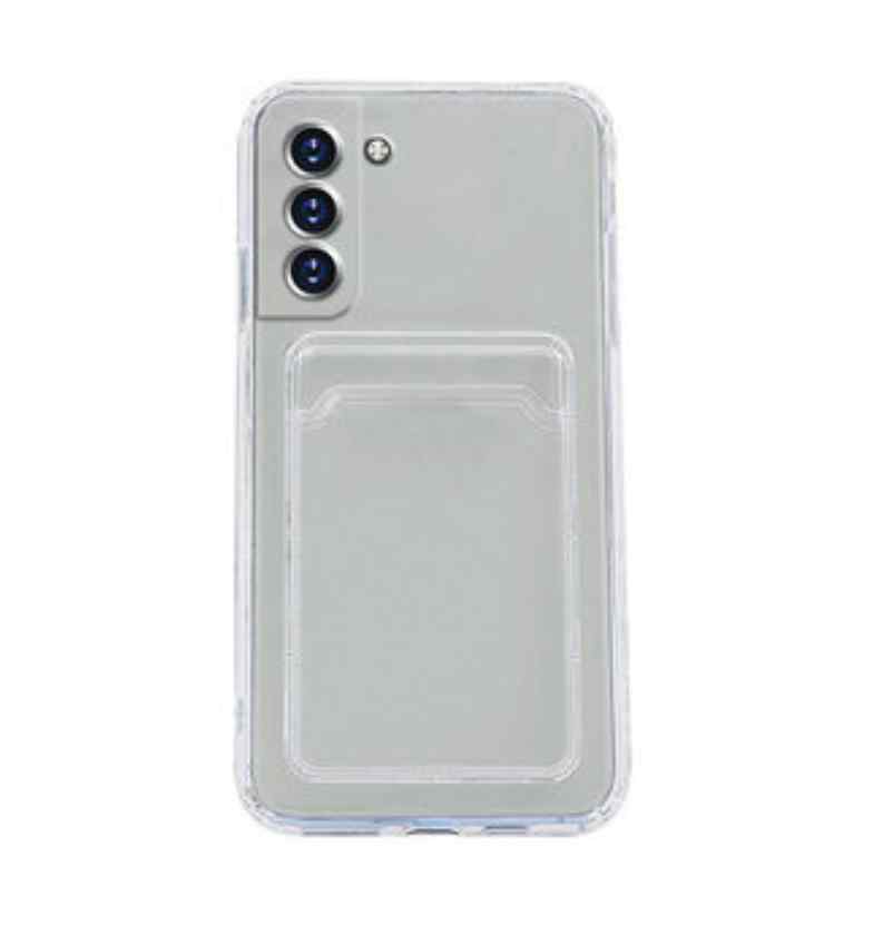 Samsung Galaxy S21 FE Case - Card Holder Transparent - 2