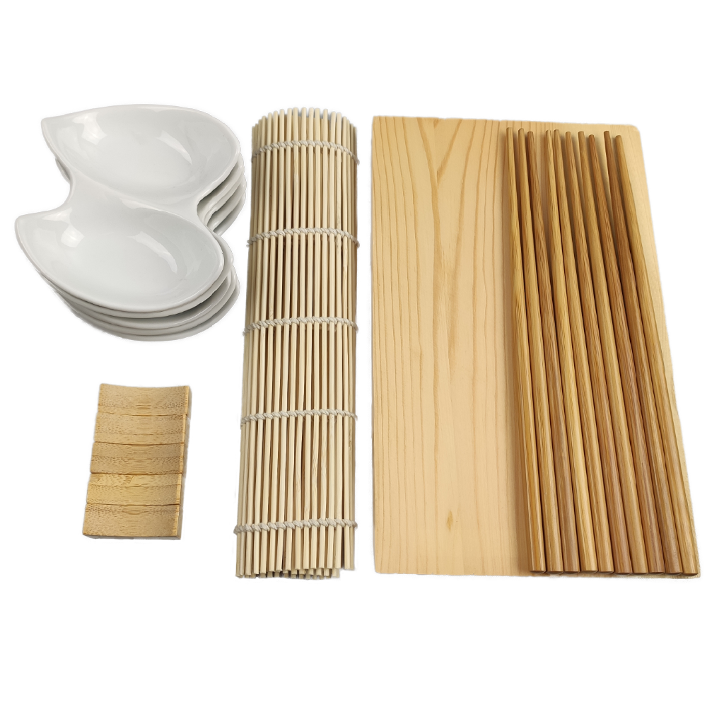 Sushi Serving Kit - Less Easy Five Guests + Two Piece - 2