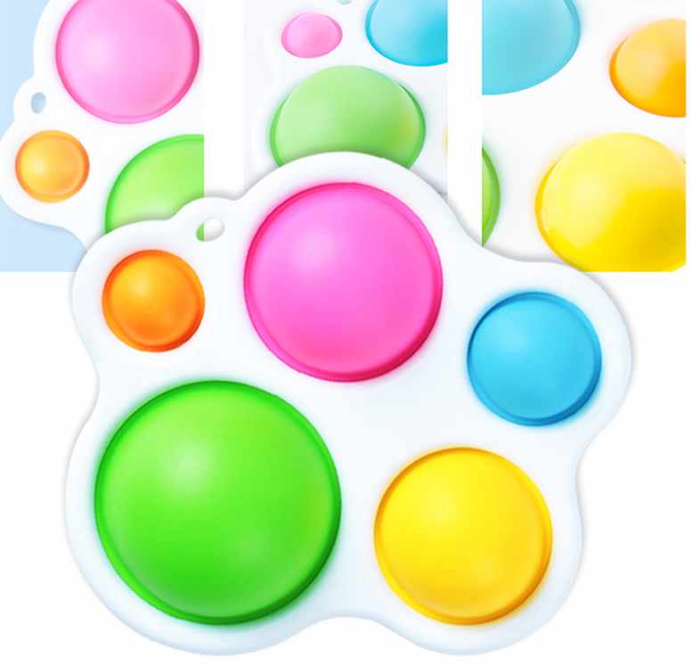 Fidget Toys -  Pop Colored Bubbles - 5