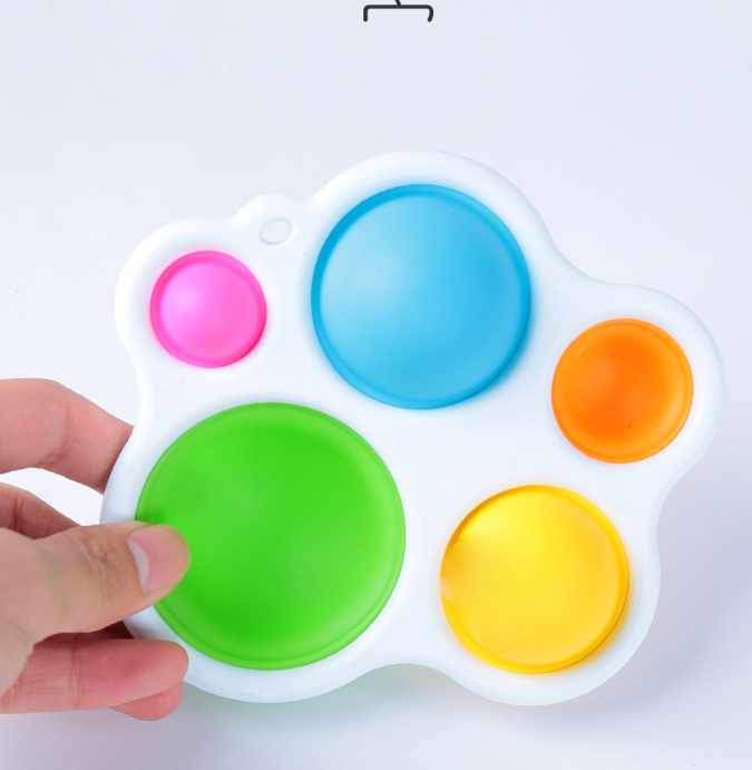 Fidget Toys -  Pop Colored Bubbles - 6