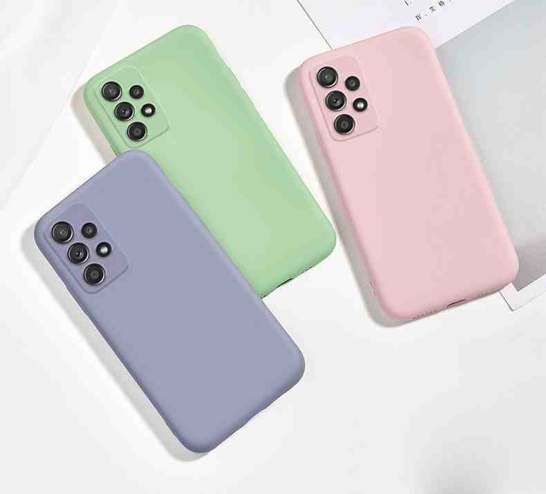 Samsung Galaxy A52 / Samsung Galaxy A52s 5G Skal - Mikrofiber Silikon