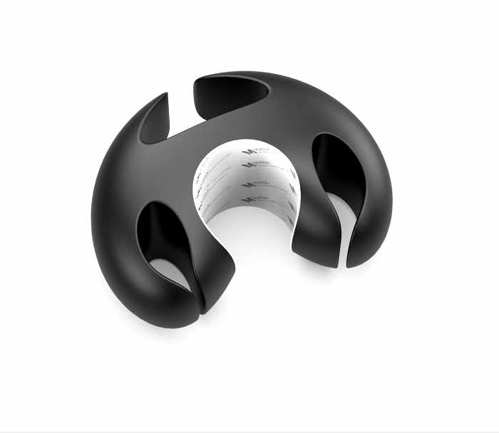 2-Pack - Kabelhållare  Tre Kablar – Effektiv Sladdorganisation för Ditt Hem eller Kontor! - 3