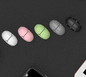 2-Pack - Kabelhållare  Tre Kablar – Effektiv Sladdorganisation för Ditt Hem eller Kontor!