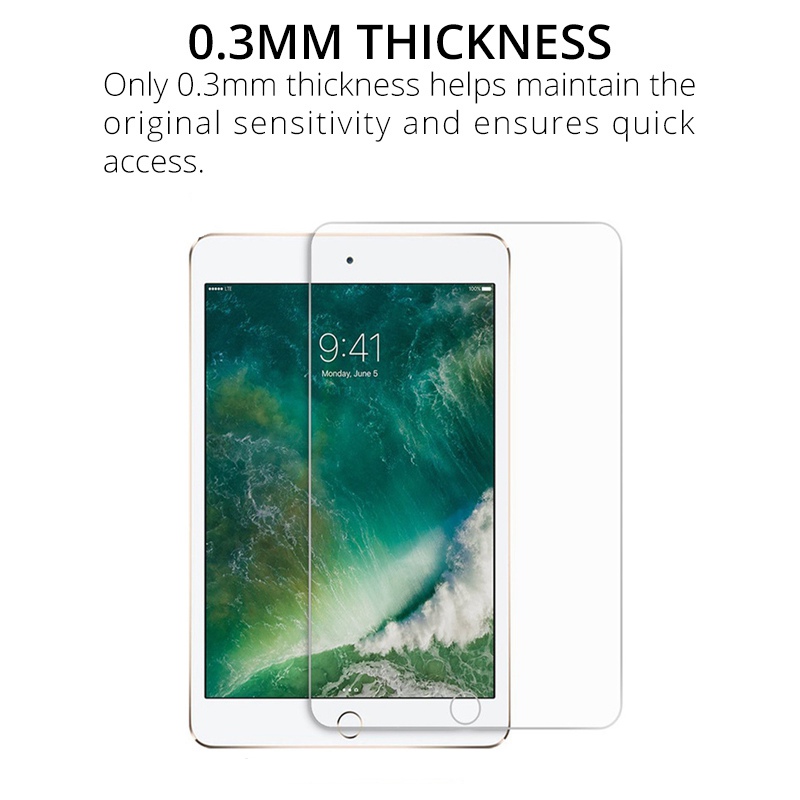 iPad Air 10.5 inch - Tempered Protective Glass - 2