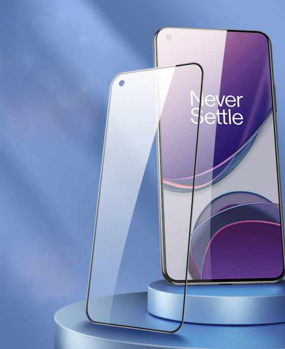 OnePlus 10T - Heltäckande Härdat Skyddsglas - 4