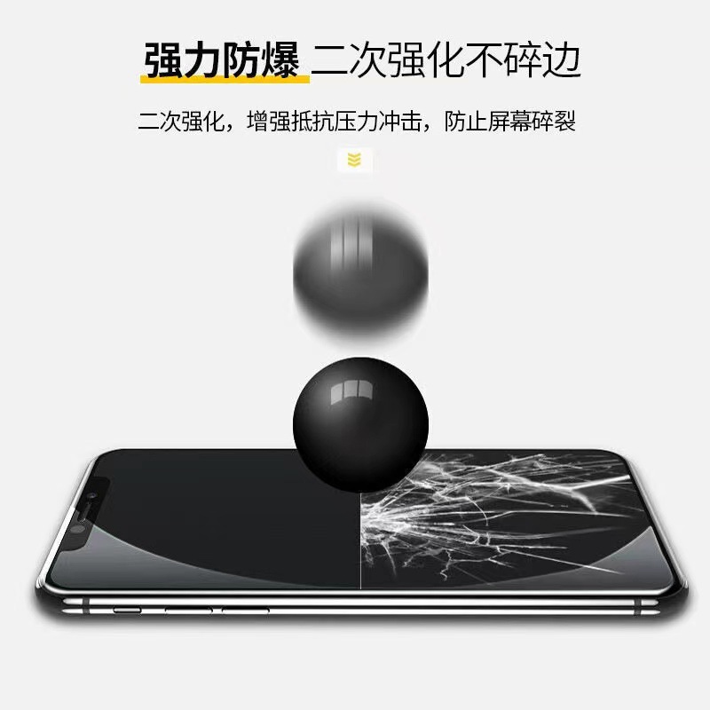 OnePlus 10T - Heltäckande Härdat Skyddsglas - 3