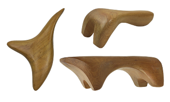 Wooden Massage Tool - Relaxation Set with Varying Shape