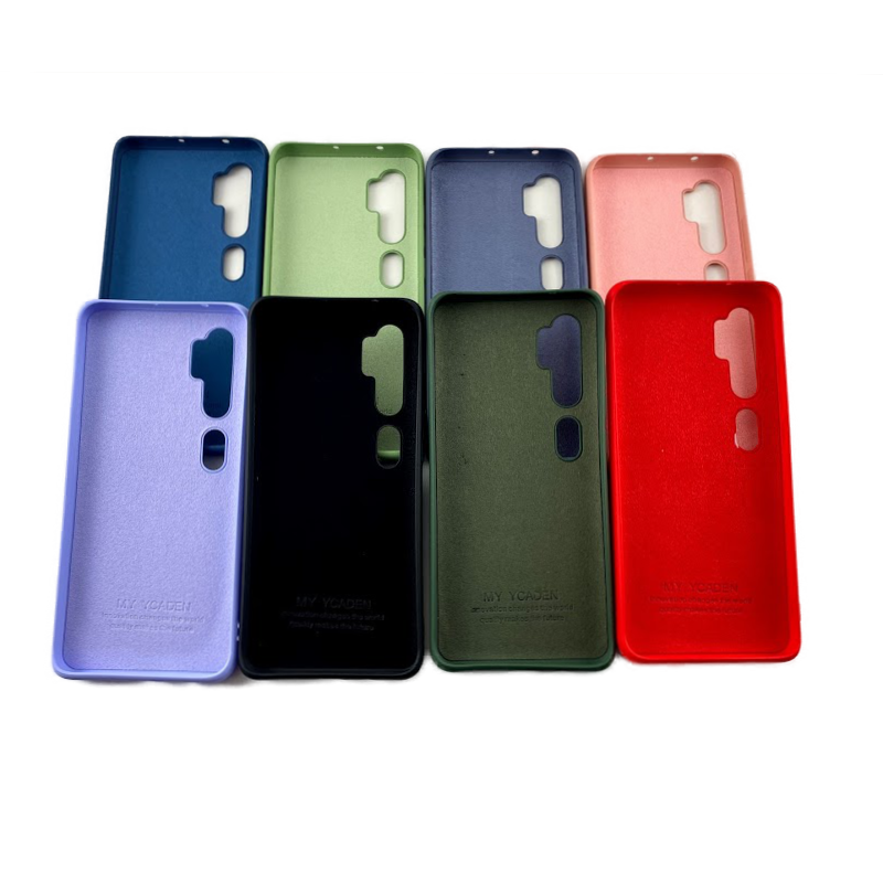 Xiaomi Mi Note 10 - Silicone Case Microfiber - 2