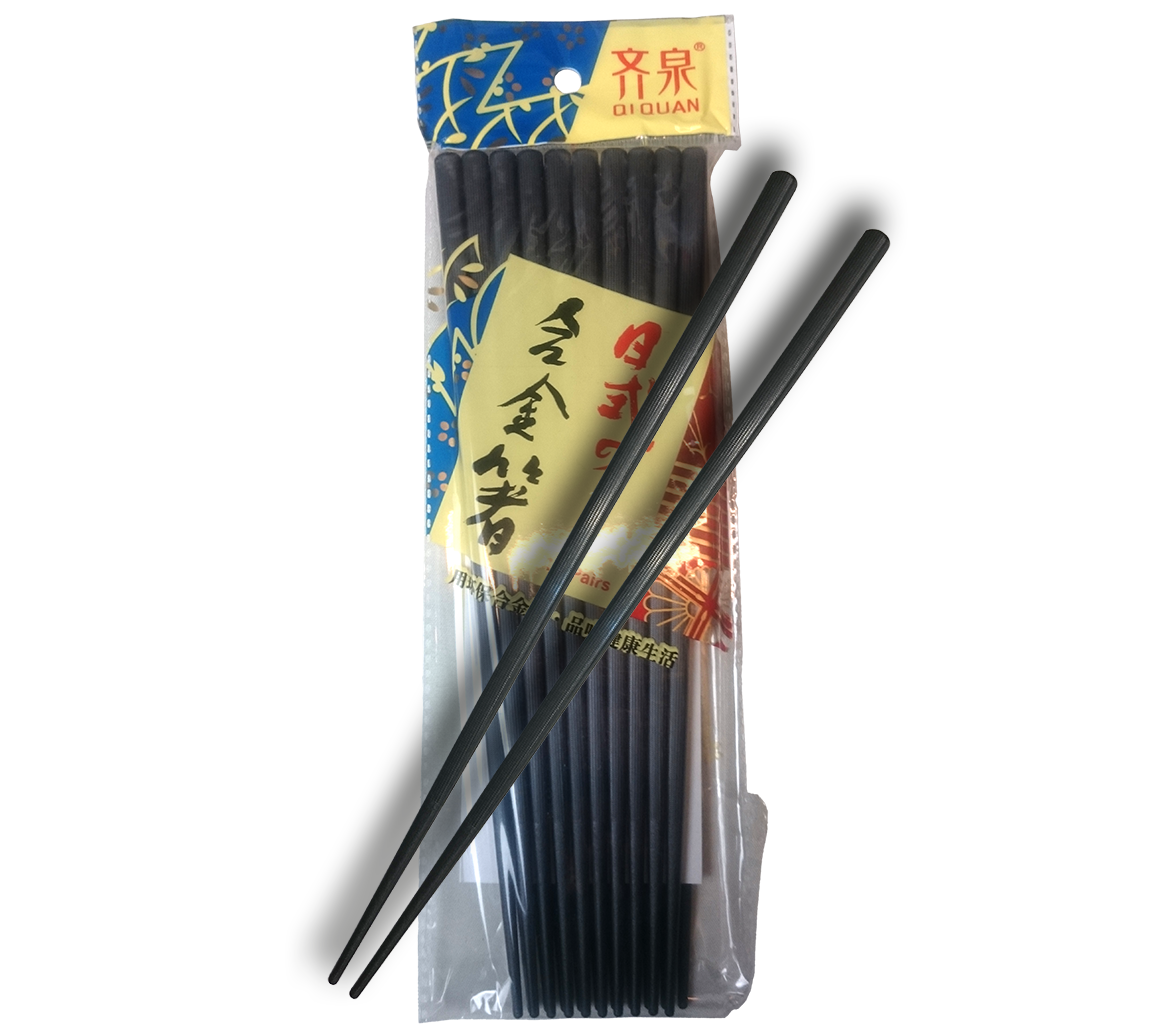 Chopsticks - Ribbed Pattern - 10 pairs