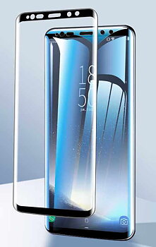 Samsung Galaxy S9 Plus - Heltäckande Härdat Skyddsglas Lim