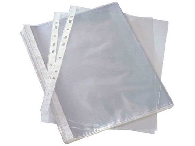 Enkel Plastficka - A4-format 10-pack