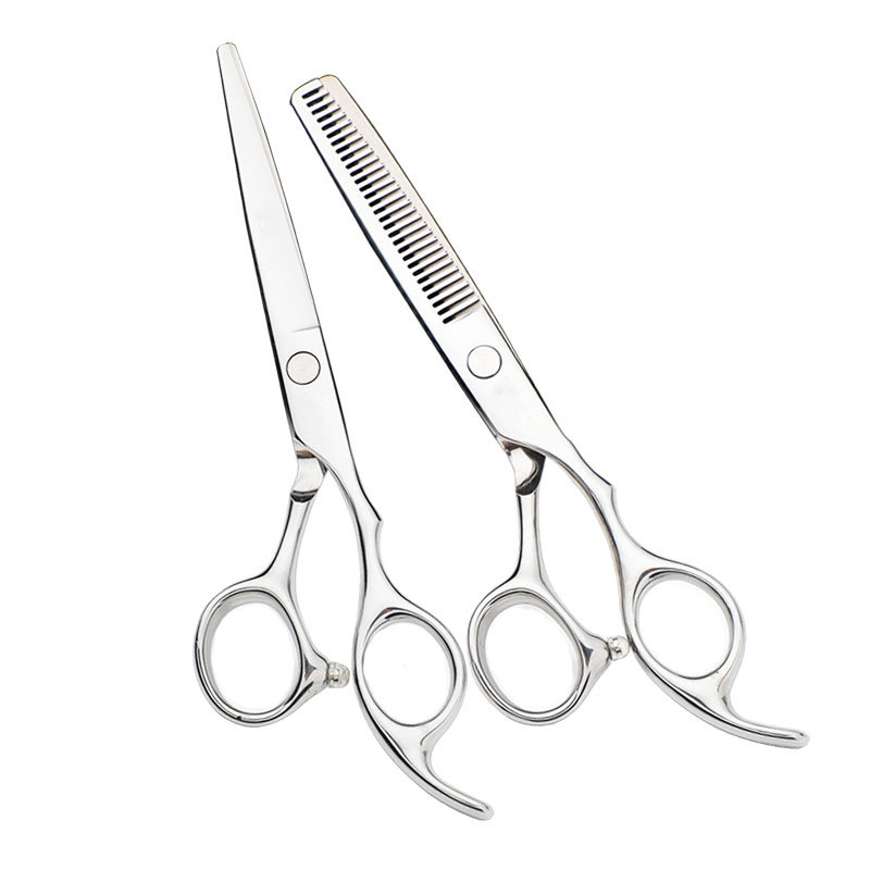 Professionellt Frisörset, Saxar, Kam, Klämmor, Kappa 9 Delar - Deluxe - 6