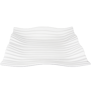 Square Plate - Large Waves