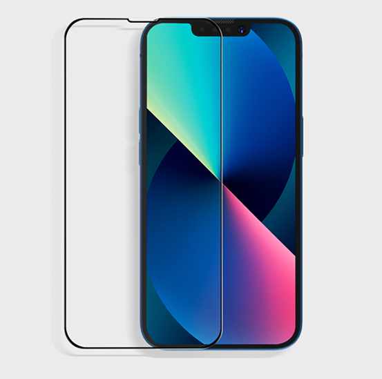 iPhone 13 / iPhone 13 Pro / iPhone 14 - Heltäckande Härdat Skyddsglas - 8