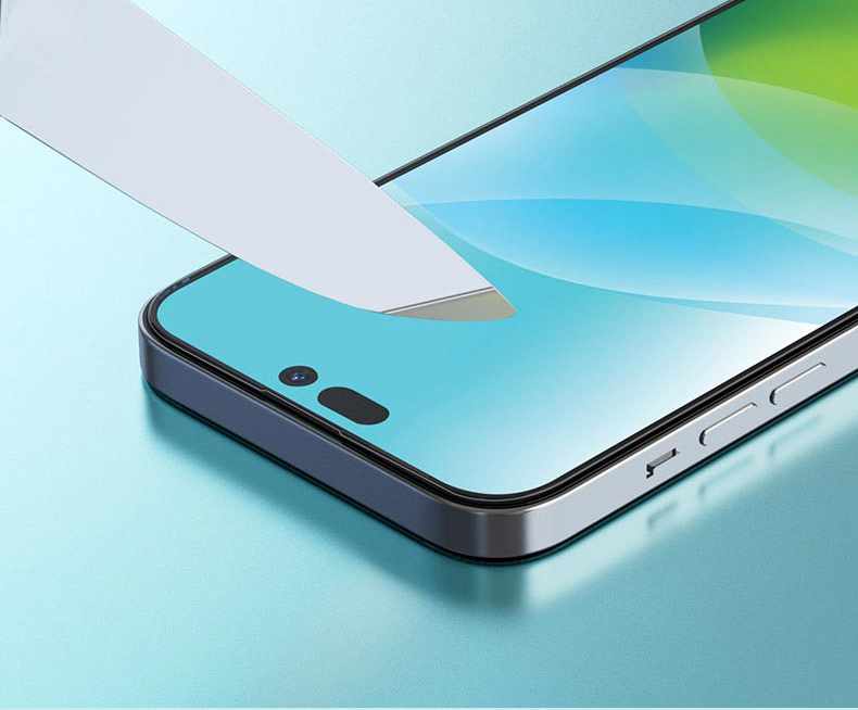 iPhone 15 Pro Max - Heltäckande Härdat Skyddsglas - 8