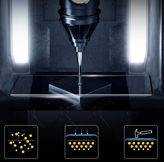 Huawei P40 Pro - Full Coverage Tempered Protective Glass - 3