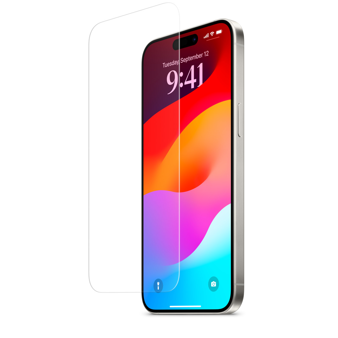 iPhone 16 Plus / 15 Plus - Tempered Protective Glass
