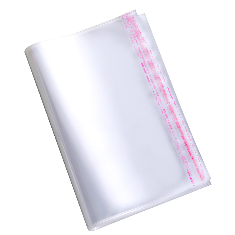 200 pcs - Self-adhesive Product Bags 28 x 35 cm - Transparent