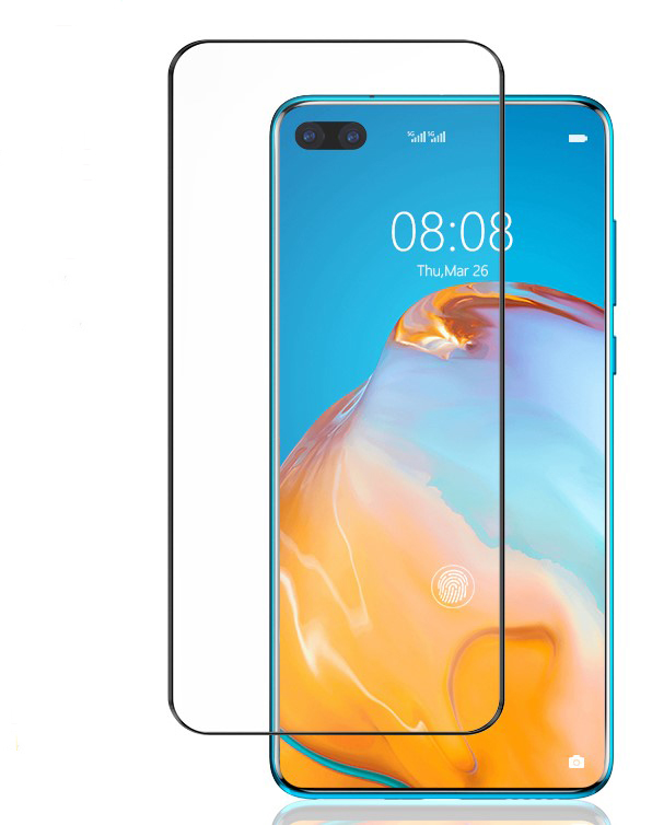 Huawei P40 - 5D Heltäckande Härdat glas