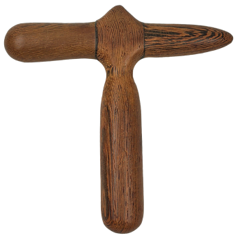 Wooden Massage Tools - Hammer for Deep Relaxation Dark Brown