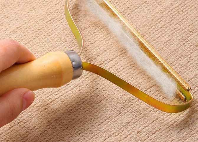 Hårborttagare Pälsborttagare - Lint Remover - Kläder/Möbler - Skinnande Skaft - 4