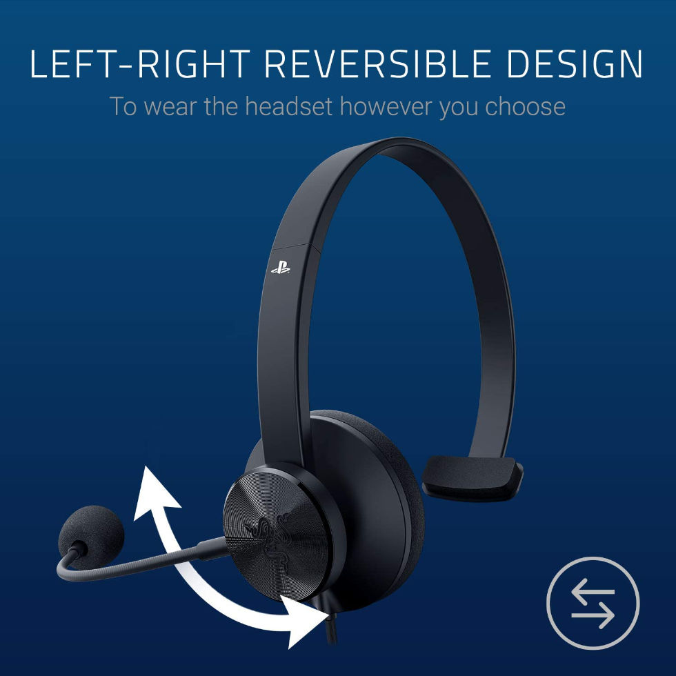 Ultralight gaming chat headset for PlayStation PS4 and PS5 - 3