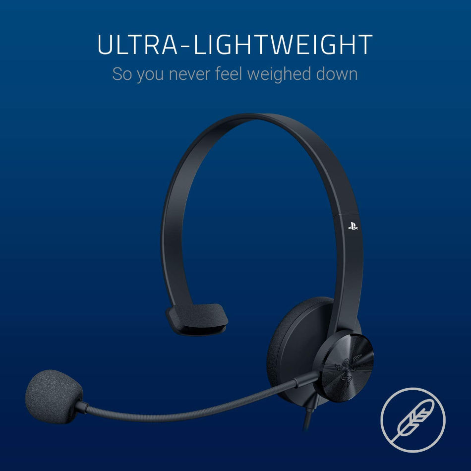 Ultralight gaming chat headset for PlayStation PS4 and PS5 - 2