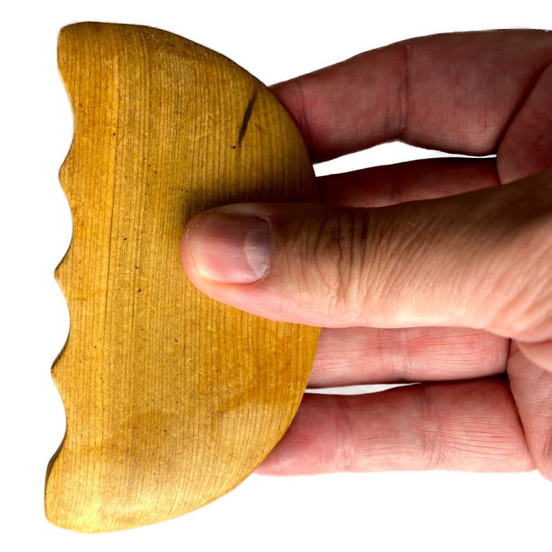 Massageverktyg Trä - Kam - 5