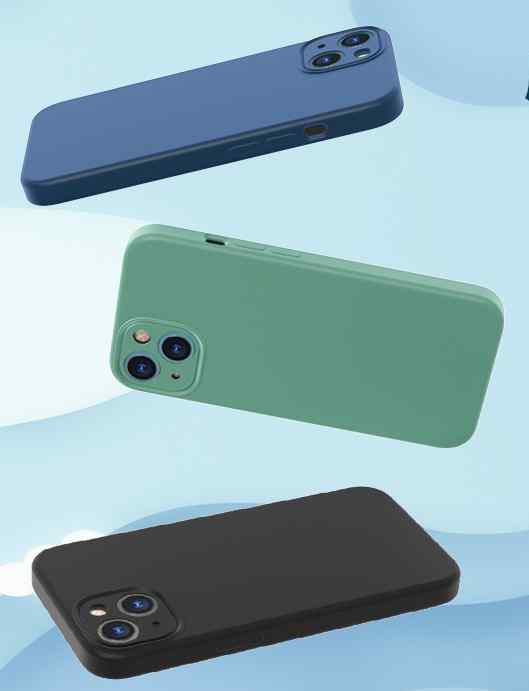 iPhone 13 Mini Case - Microfibre Silicon - 3