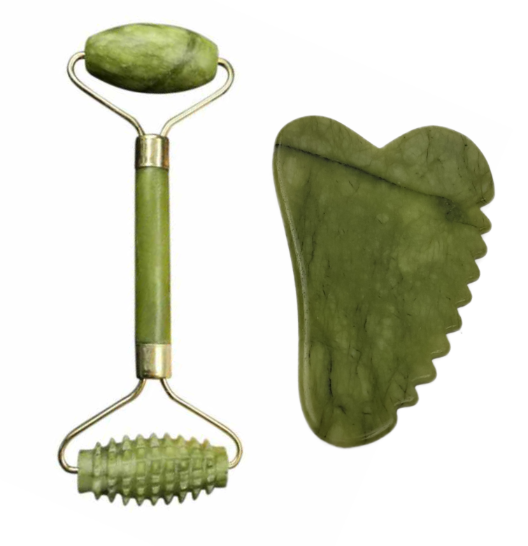 Gua Sha Taggit Kit - Avslappning i Grön
