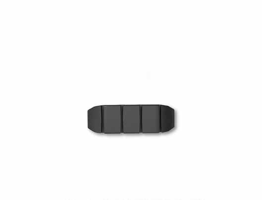 2-Pack - Kabelhållare - Självhäftande Fyra Kablar Rundade - 2
