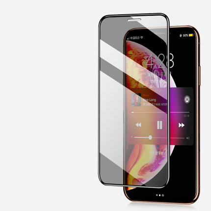iPhone 11 Pro Max / iPhone XS Max - Heltäckande Härdat Skyddsglas - 3