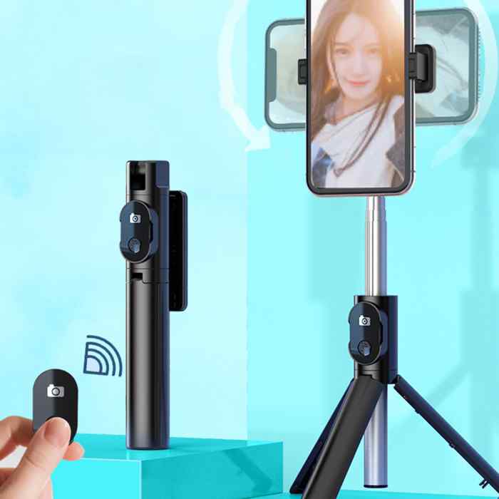 Selfiestick med Trådlös Kamerafunktion - STAND P20 - 3