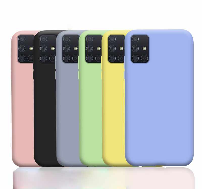 Samsung Galaxy A51 Skal - Mikrofiber Silikon - 5