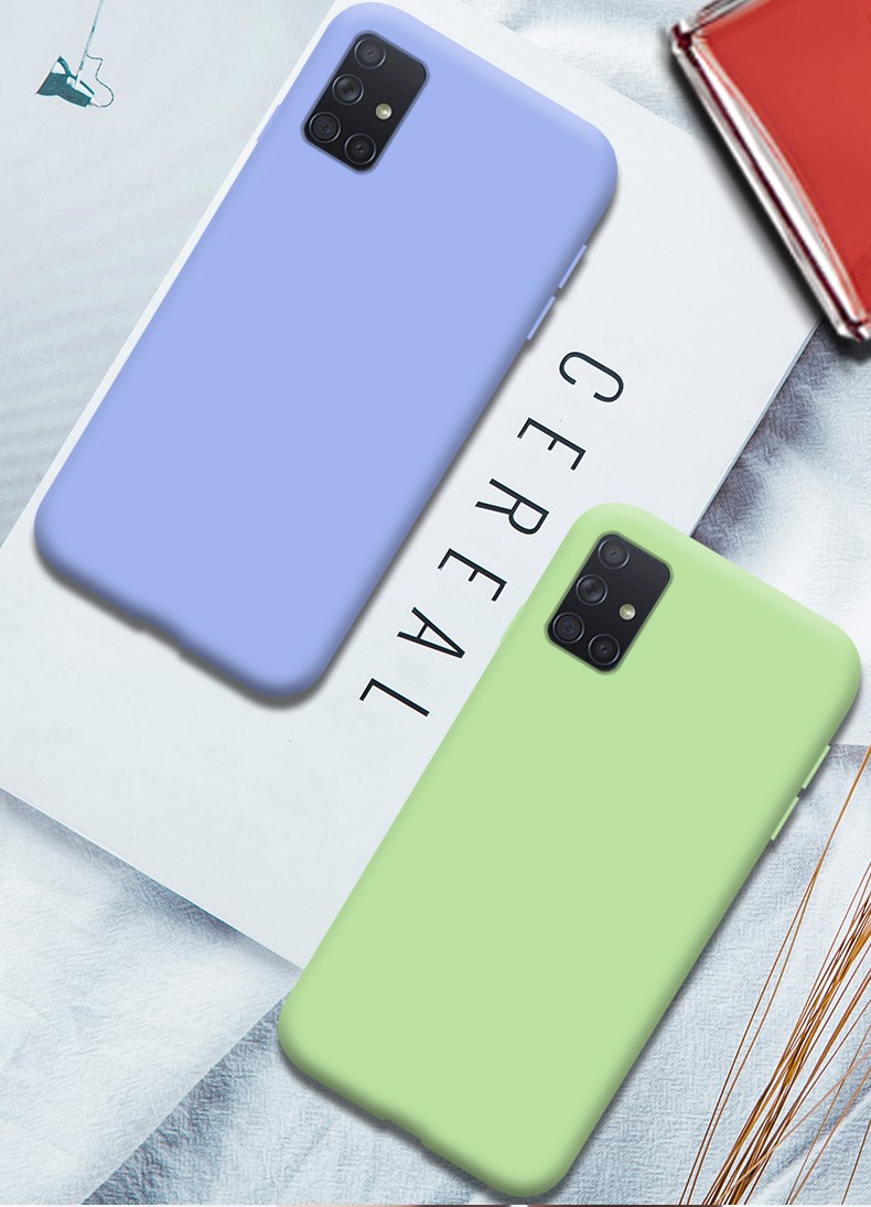 Samsung Galaxy A51 Skal - Mikrofiber Silikon - 2