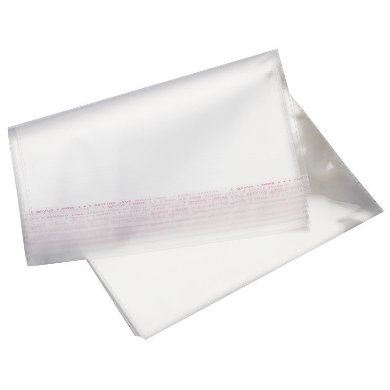 200 st - Självhäftande Produkt Påsar 8 x 15 cm - Genomskinlig - 2