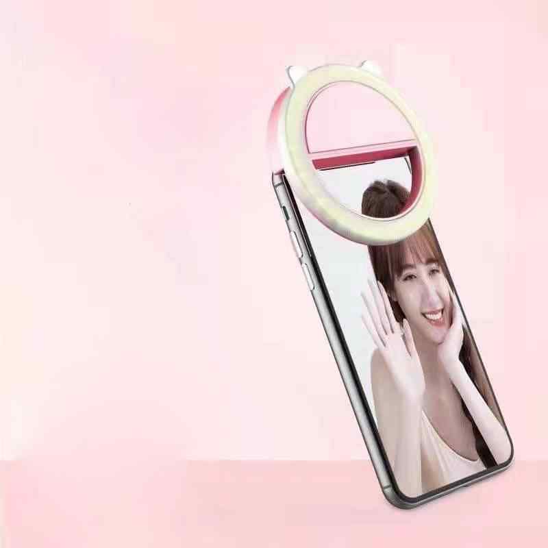 Selfie Ring Light - Cute Cat Ears - 2