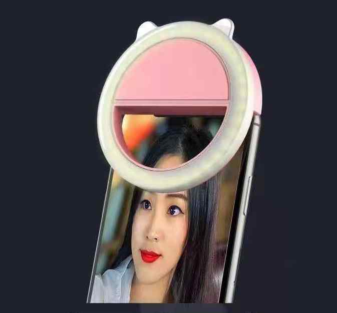 Selfie Ring Light - Cute Cat Ears - 3