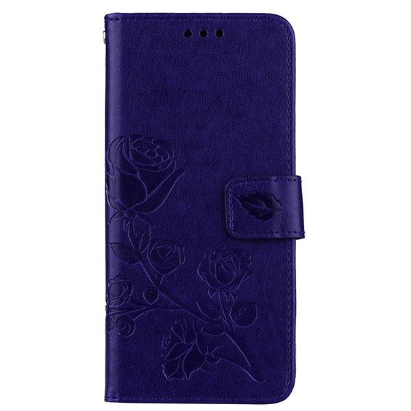 iPhone X / iPhone XS Skal - Plånbok Ros - 7