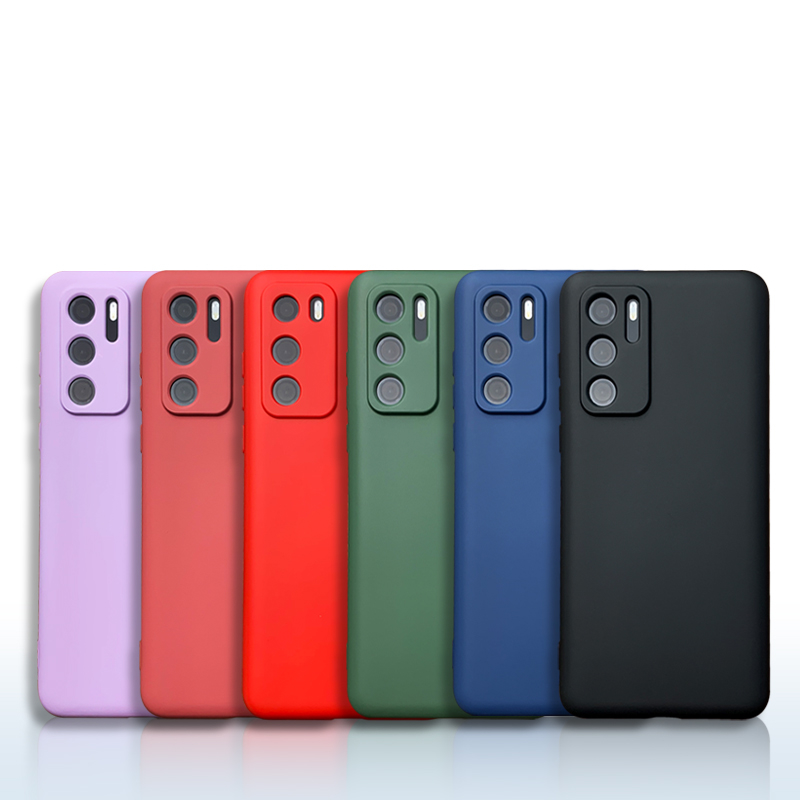 Huawei P40 Skal - Mikrofiber Silikon